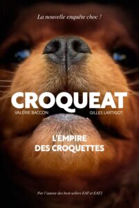 Couverture du livre Croqueat avec museau de chien.